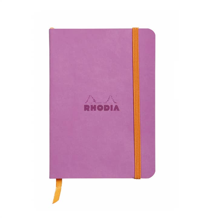 Rhodiarama Softcover Journal (A5) 6 x 8.25: Rosewood Dot Gri