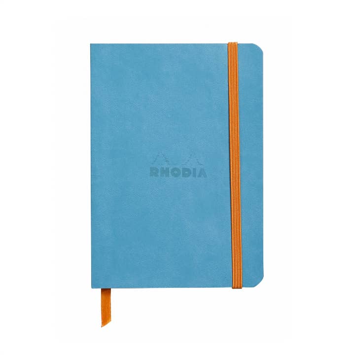 Rhodiarama Softcover Journal (A5) 6 x 8.25: Rosewood Dot Gri