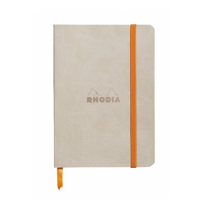 Rhodiarama Softcover Journal (A5) 6 x 8.25: Rosewood Dot Gri