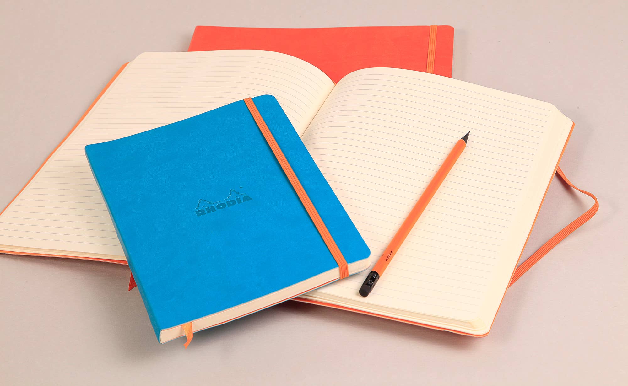 Rhodia Softcover Journal (Small) 4 x 5.5: Tangerine Dot Grid