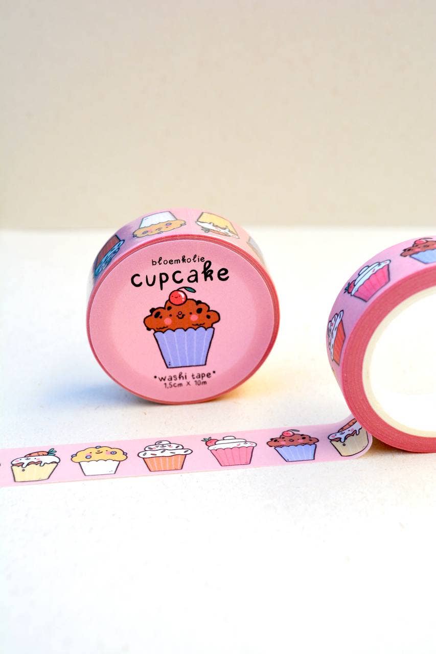 Cupcake Washi Tape / Cute Quirky Kawaii Stationery