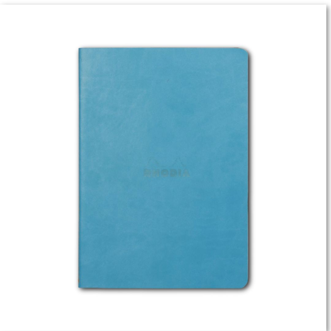 Rhodia Sewn Spine Dot Grid Notebook - A5: TAUPE