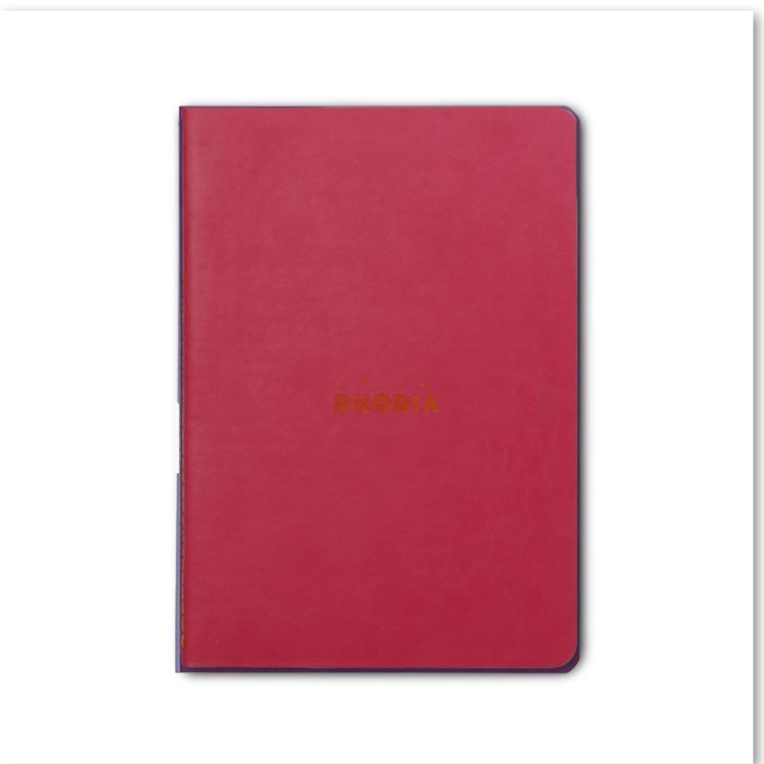 Rhodia Sewn Spine Dot Grid Notebook - A5: TAUPE