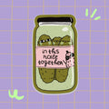 In This Pickle Together Vinyl Sticker | Cute Pickle Jar 