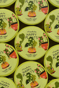 Happy Plants Washi Tape / Cute Botanical Stationery kawaii