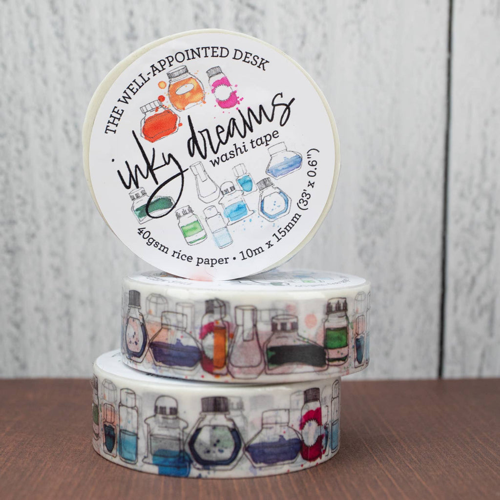 Inky Dreams Ink Bottle Washi Tape