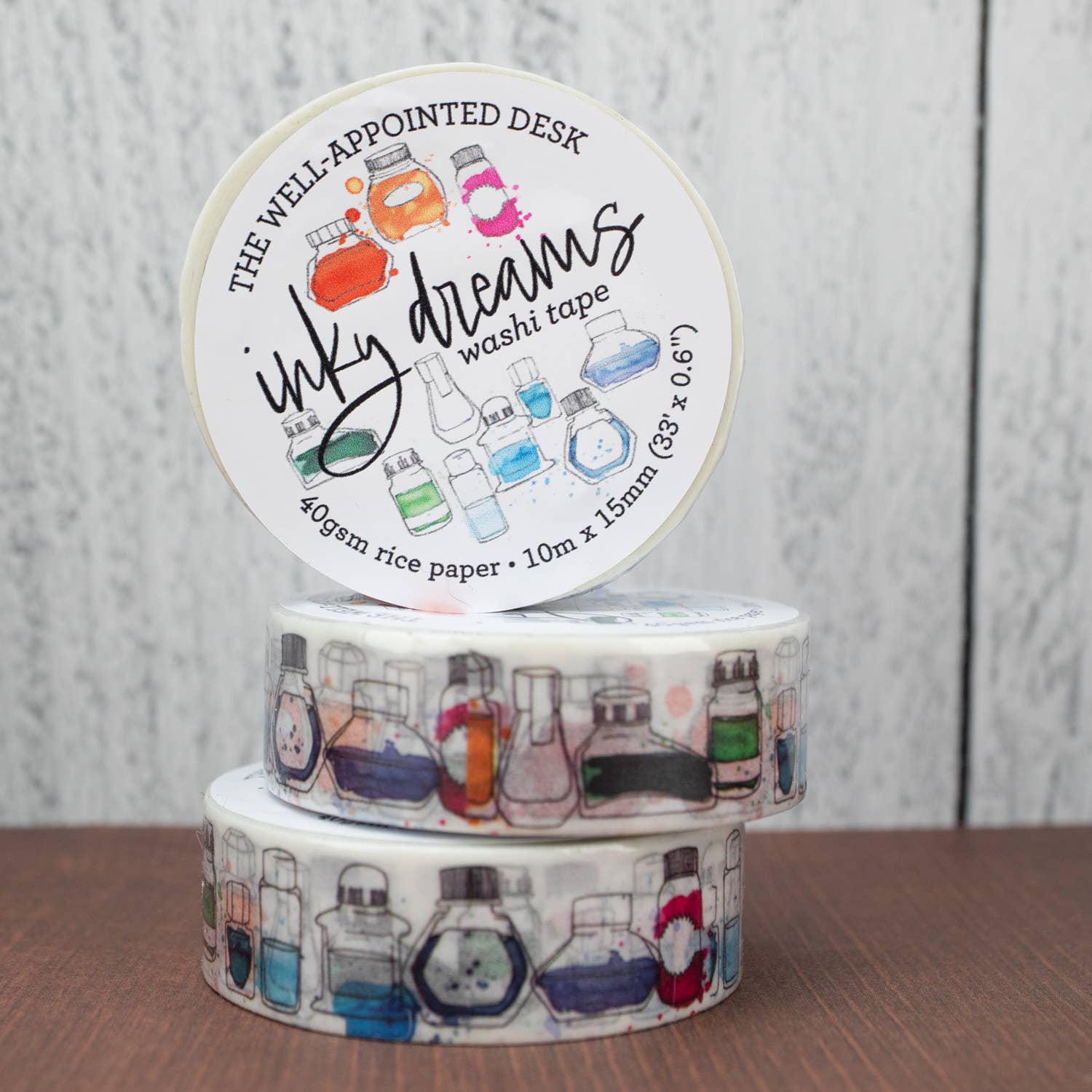 Inky Dreams Ink Bottle Washi Tape