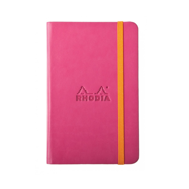 Rhodiarama Hardcover Webnotebook - 5.5 x 8.25 (A5): Black (Lined Paper)