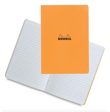 Rhodia Classic Notebook 6 x 8.25: Black Dot