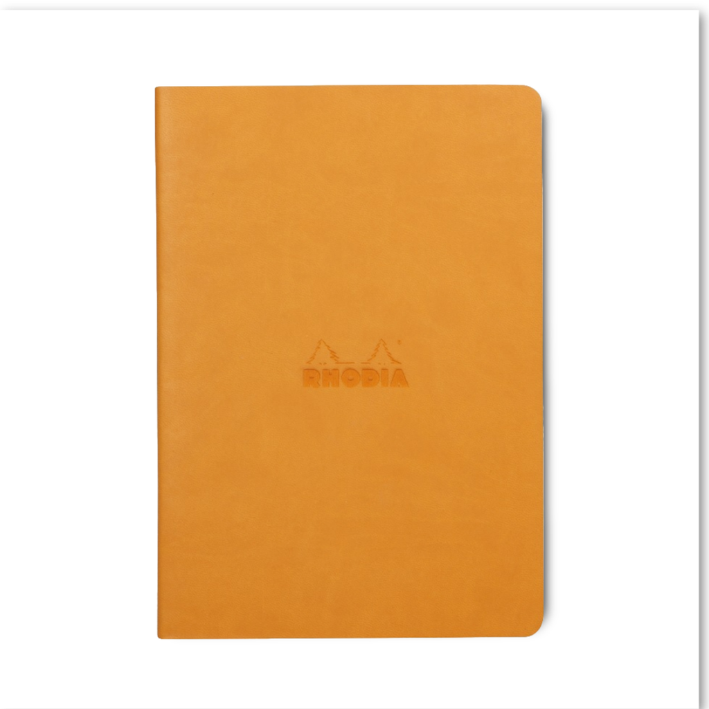 Rhodia Sewn Spine Dot Grid Notebook - A5: TAUPE