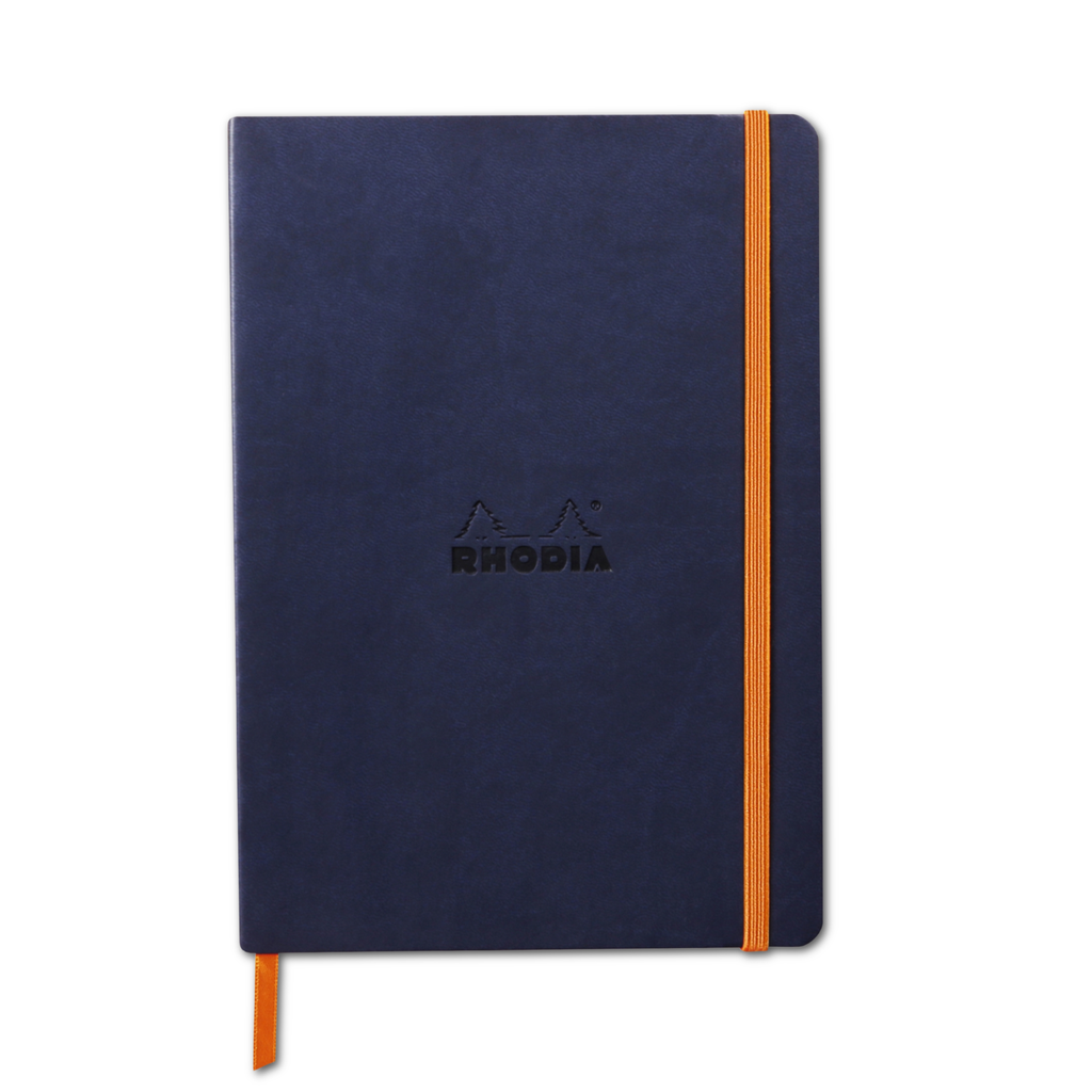 Rhodiarama Softcover Journal (A5) 6 x 8.25: Rosewood Dot Gri