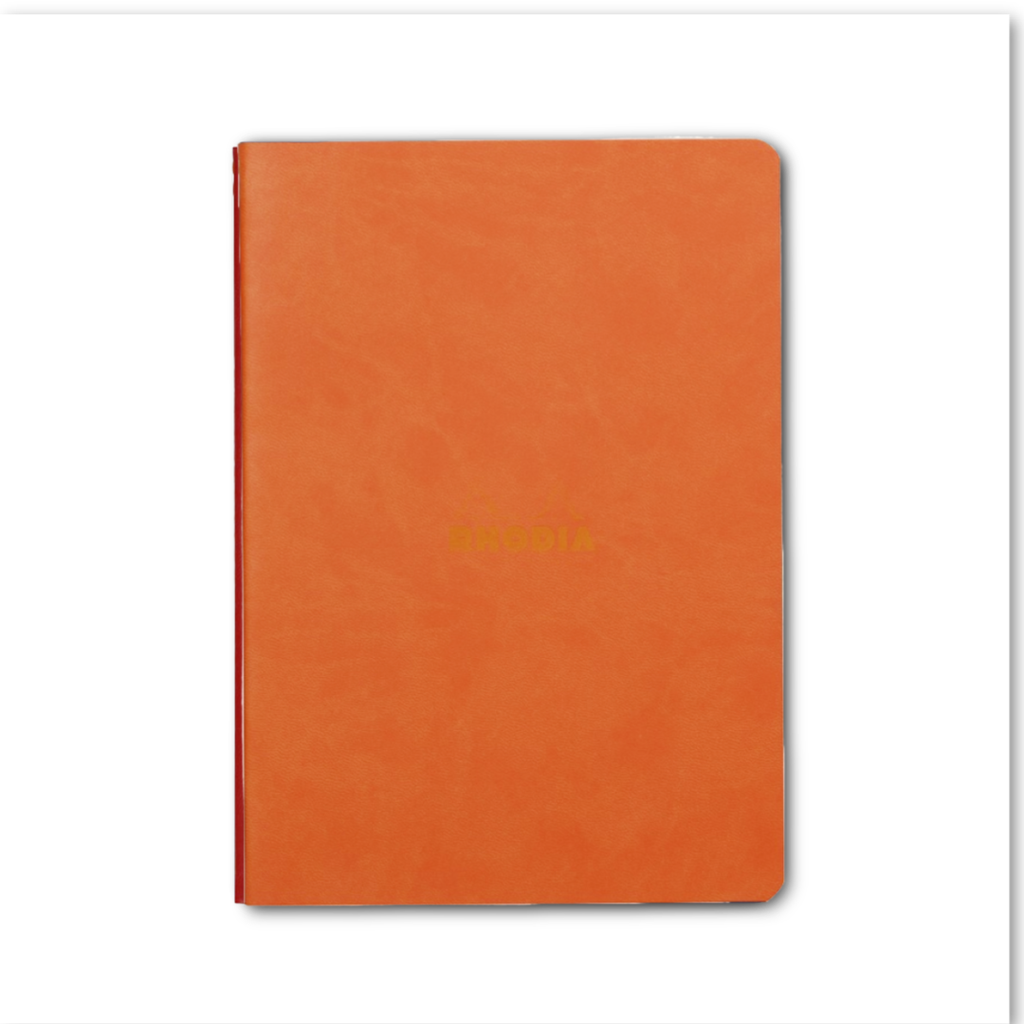 Rhodia Sewn Spine Dot Grid Notebook - A5: TAUPE