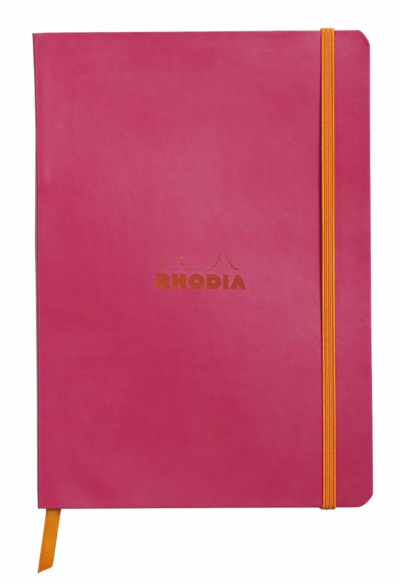 Rhodiarama Softcover Journal (A5) 6 x 8.25: Rosewood Dot Gri