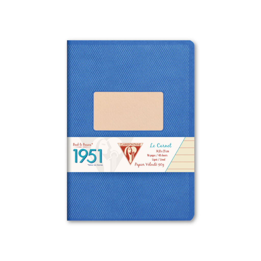 Clairefontaine '1951' Staplebound Notebook 5.75 x 8.25: Raspberry
