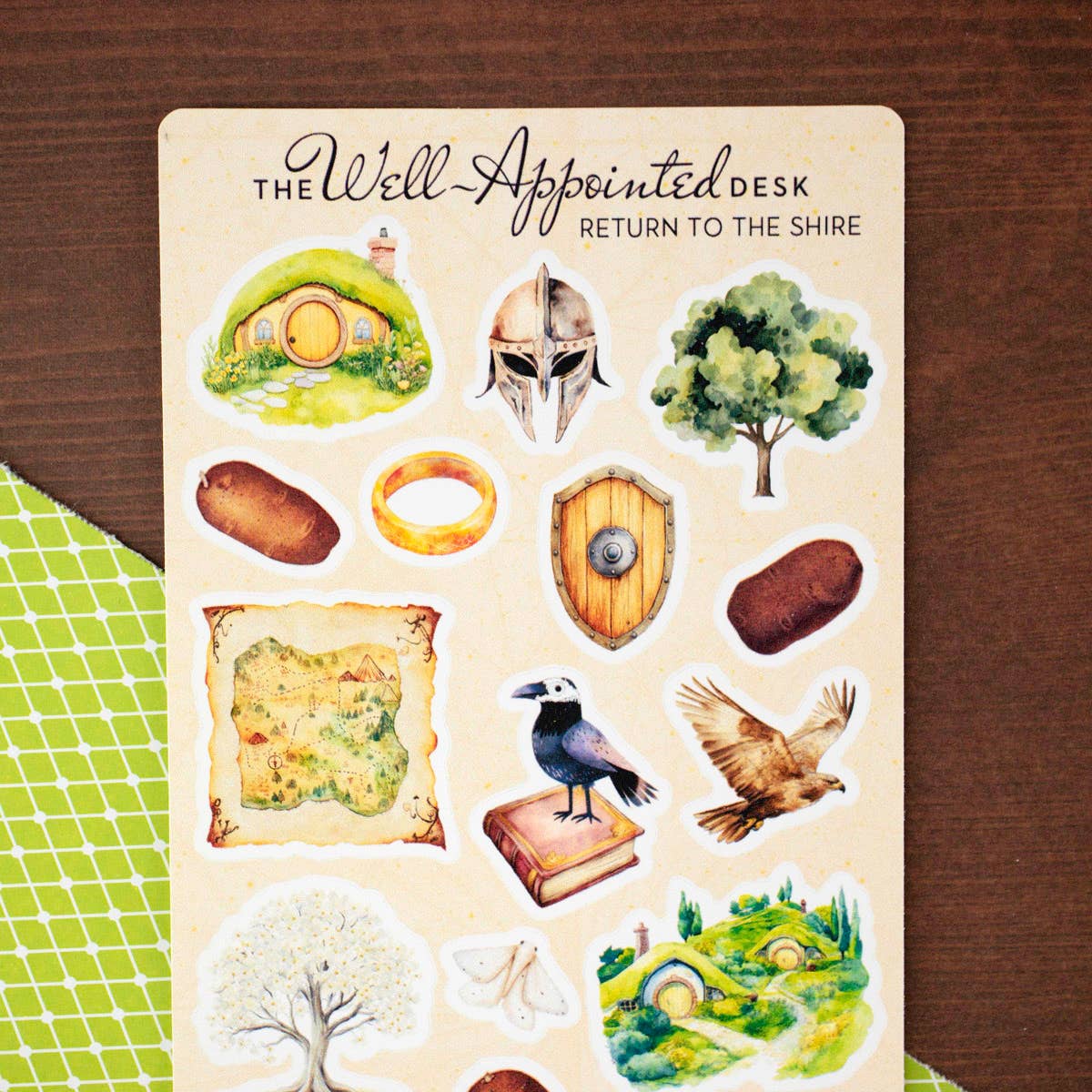 Return to the Shire Sticker Sheet (25-022)