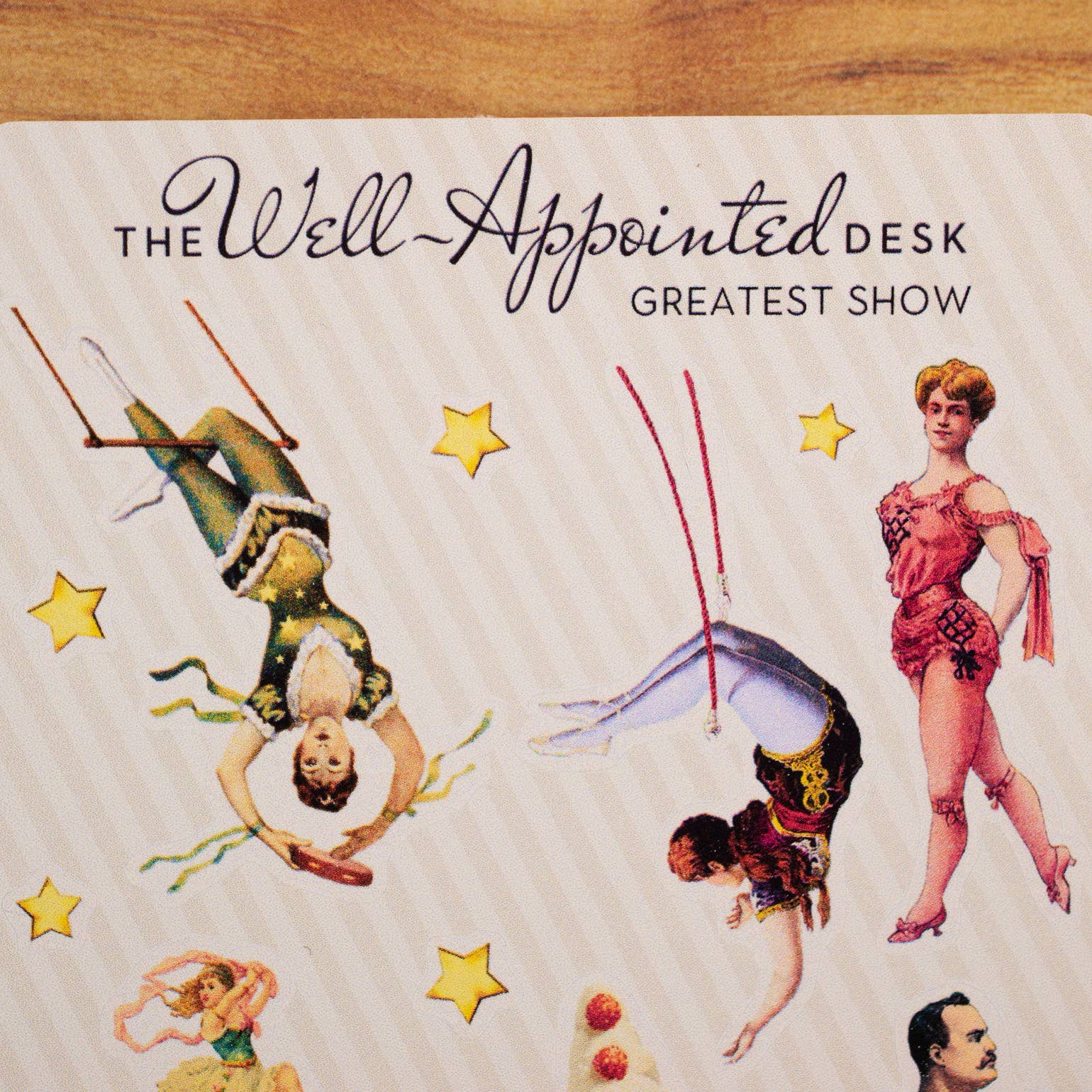 Greatest Show Circus Sticker Sheet (24-012)