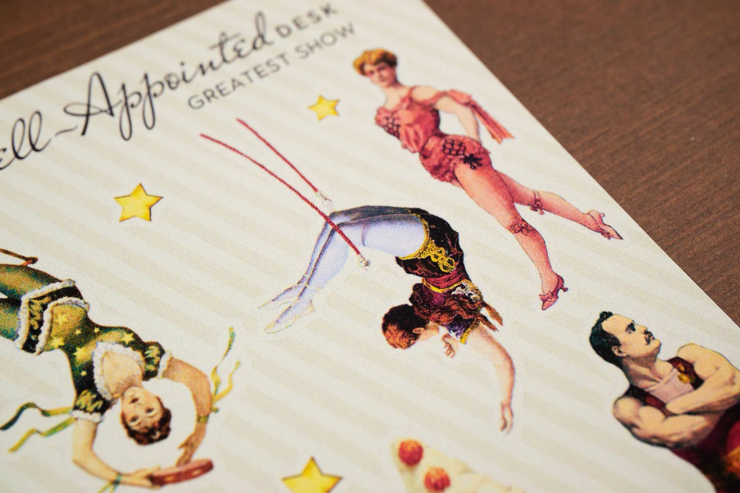 Greatest Show Circus Sticker Sheet (24-012)