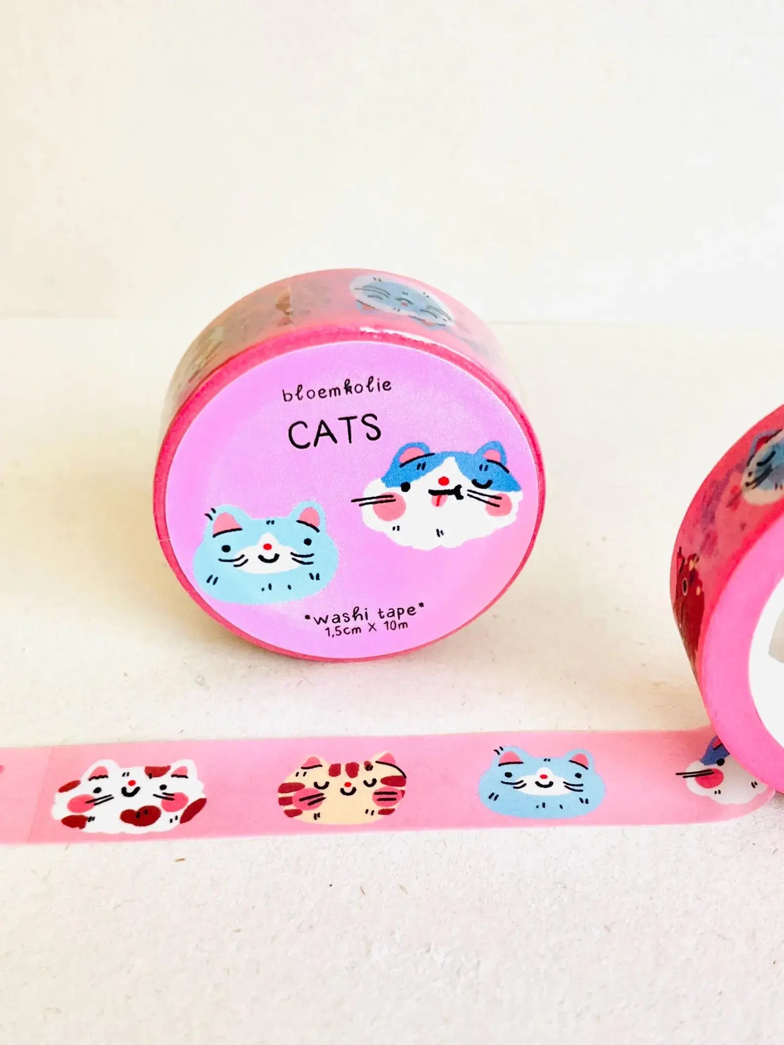Cats Washi Tape / Cute Quirky Kawaii Stationery