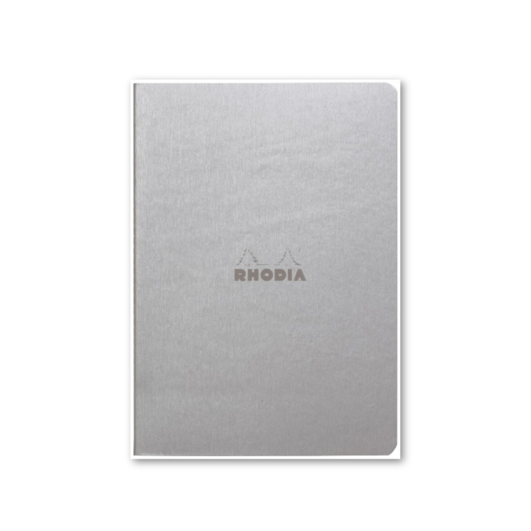 Rhodia Sewn Spine Dot Grid Notebook - A5: TAUPE