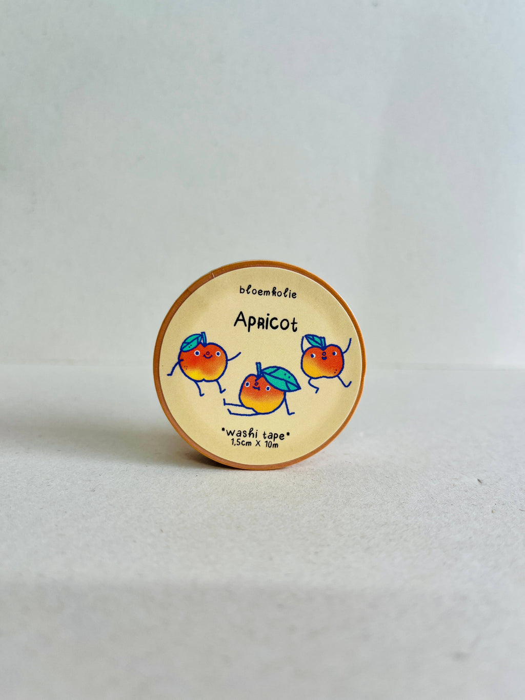 Apricot Washi Tape – Cute Kawaii Fruit Tape Stationery