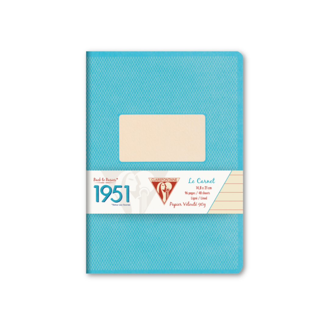 Clairefontaine '1951' Staplebound Notebook 5.75 x 8.25: Raspberry