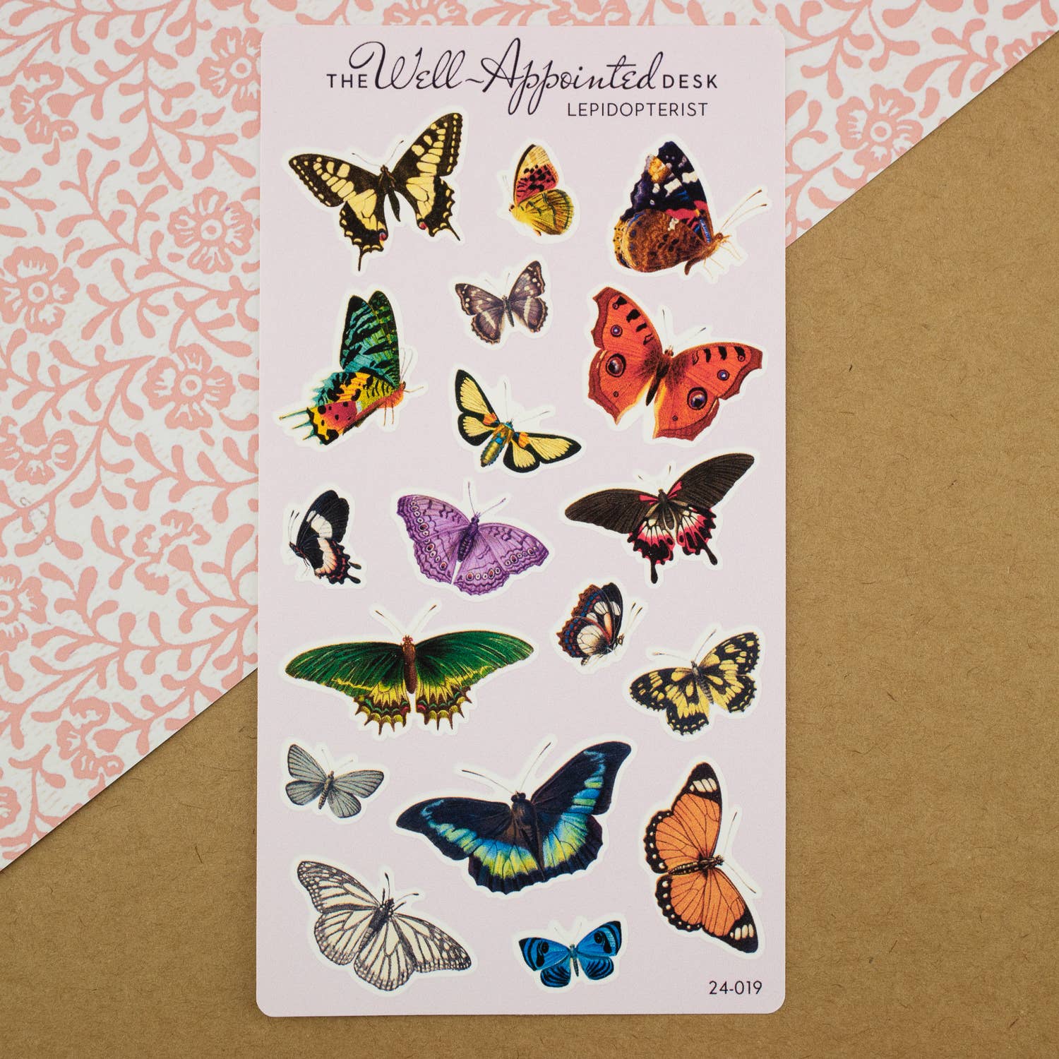 Lepidopterist  Butterfly Sticker Sheet (24-019)
