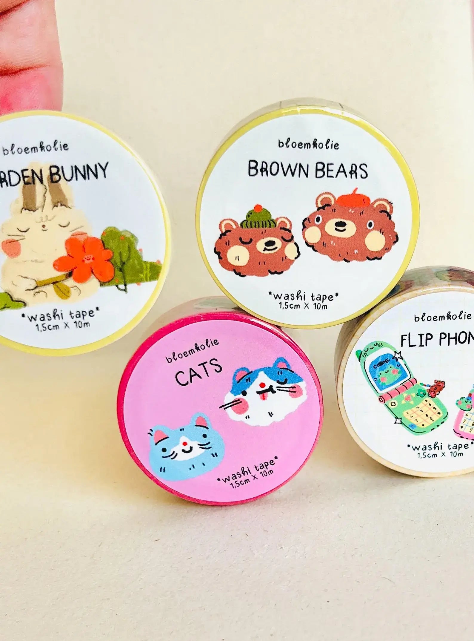 Cats Washi Tape / Cute Quirky Kawaii Stationery