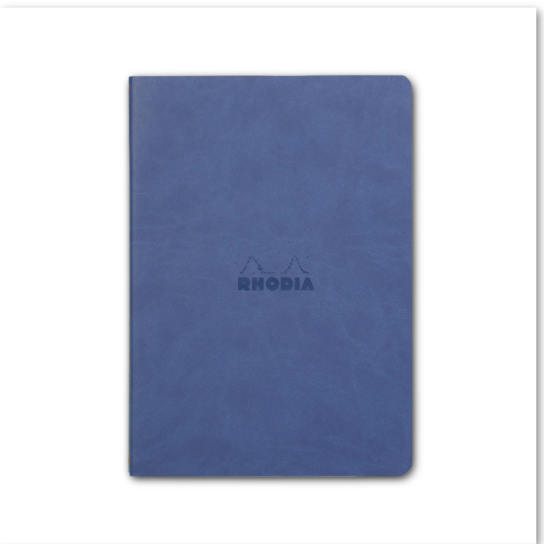 Rhodia Sewn Spine Dot Grid Notebook - A5: TAUPE