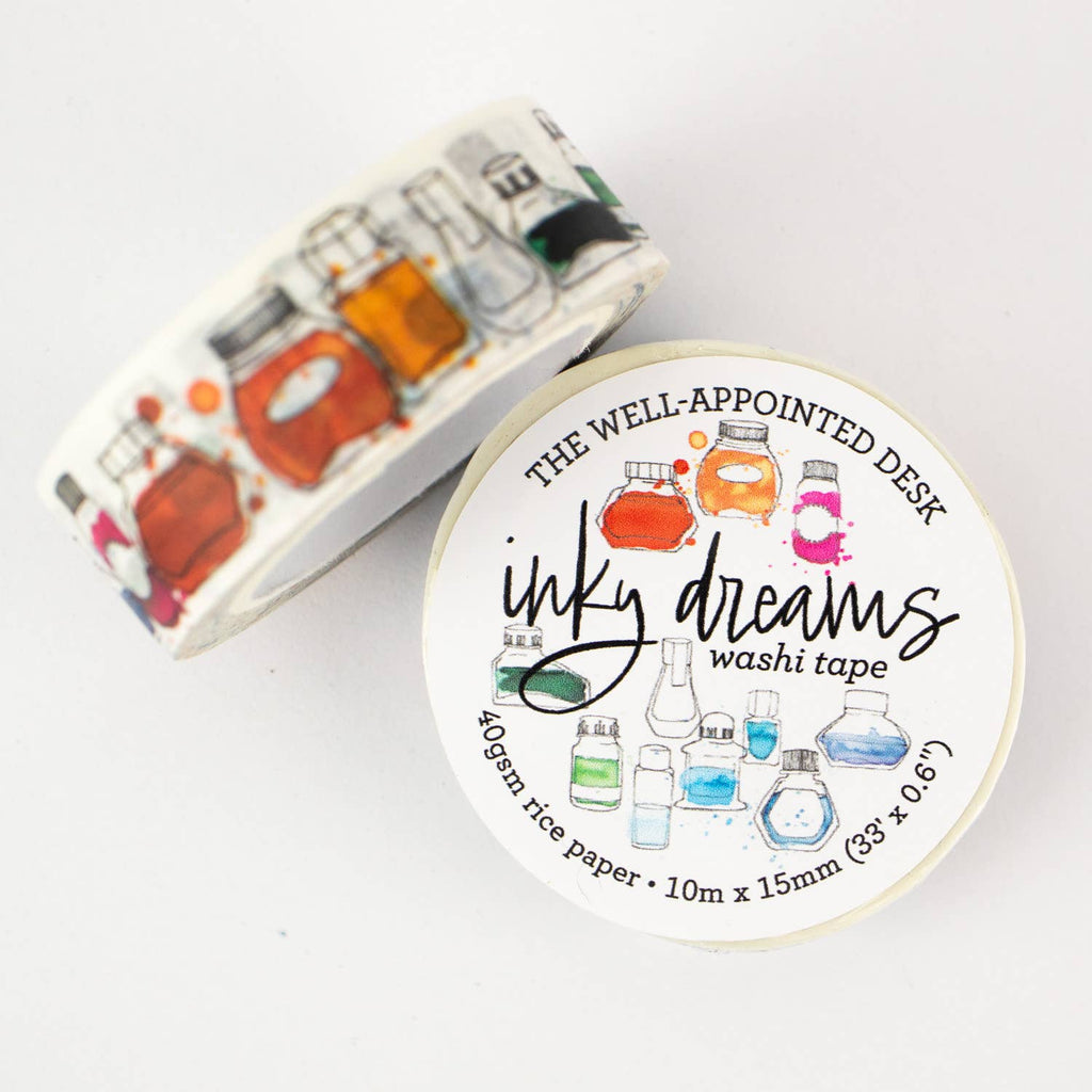 Inky Dreams Ink Bottle Washi Tape