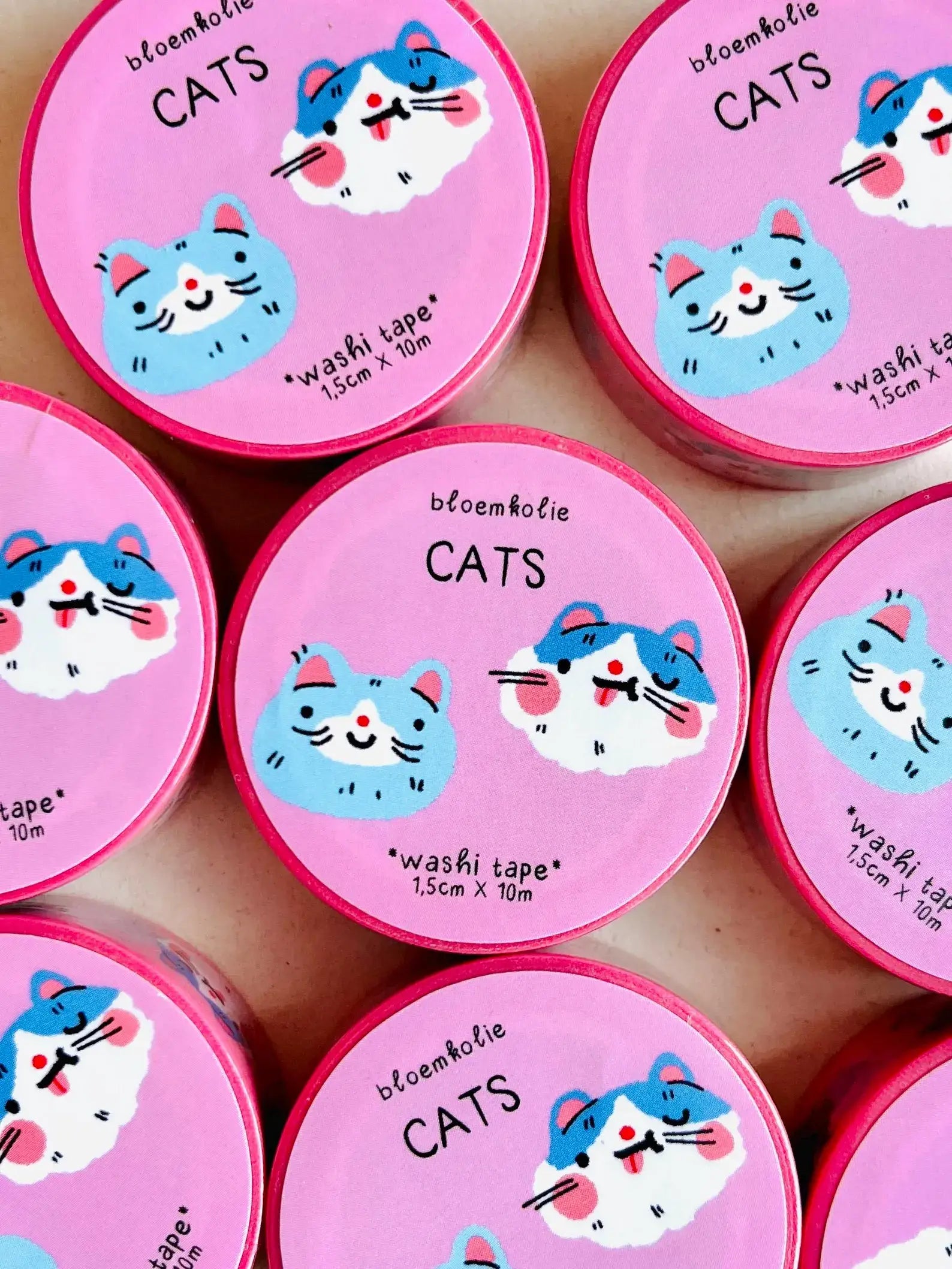 Cats Washi Tape / Cute Quirky Kawaii Stationery