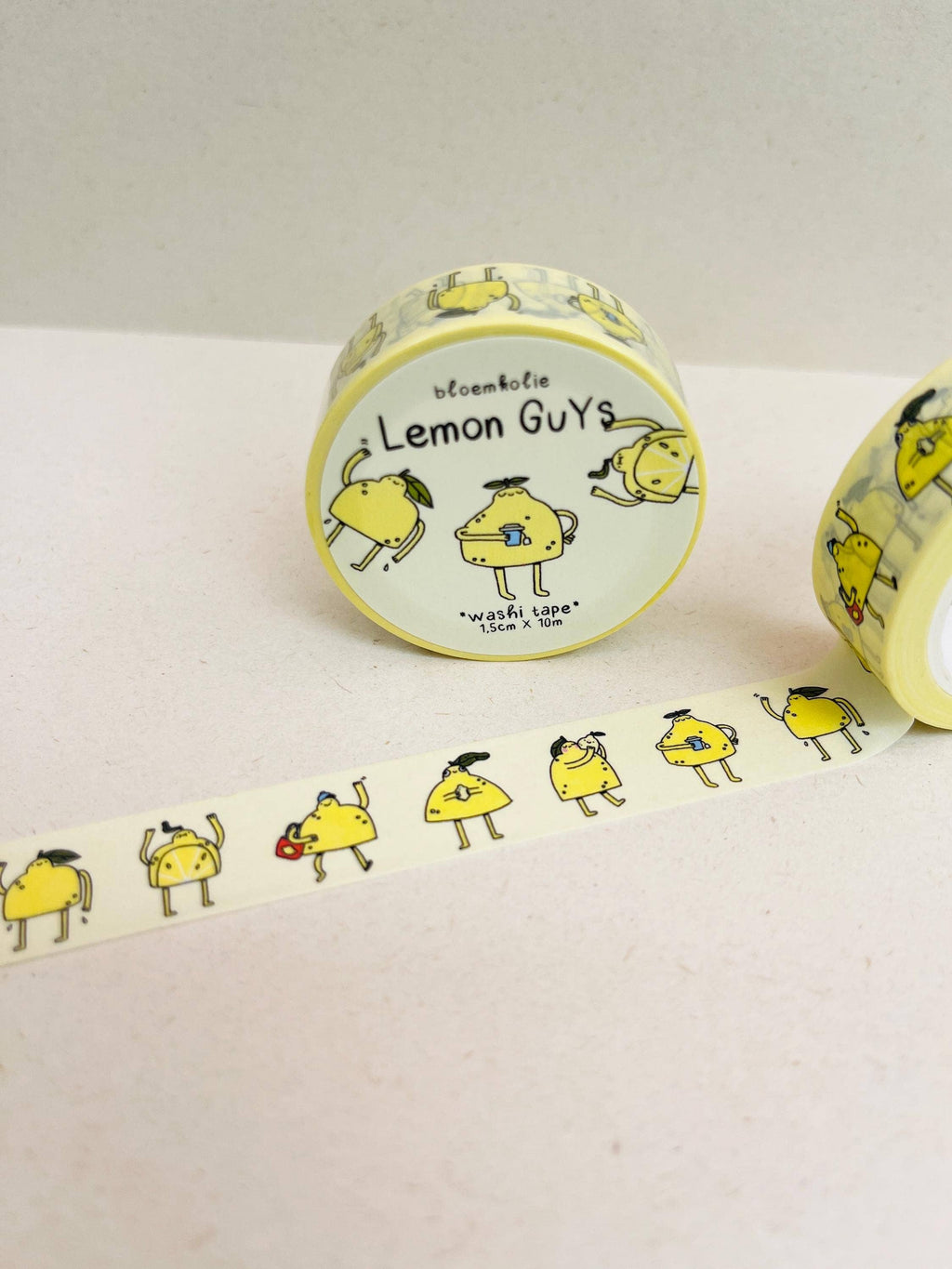 Lemon Guys Kawaii Washi Tape For Planning & Crafts